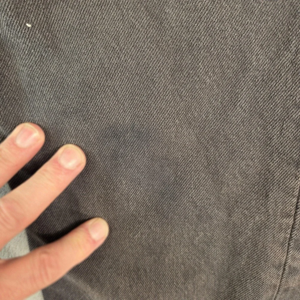 VTG Levis 501 Jeans Mens 31x32‎ (Fits 26x28) Black Denim Button Made In USA 90s